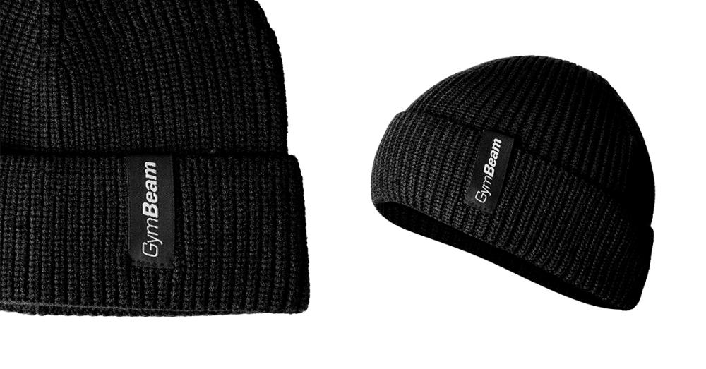 Čepice Alipne Beanie Black - GymBeam