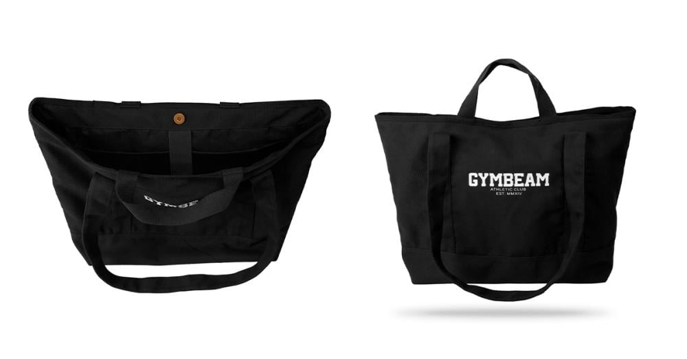 Taška Athletic Club Black - GymBeam
