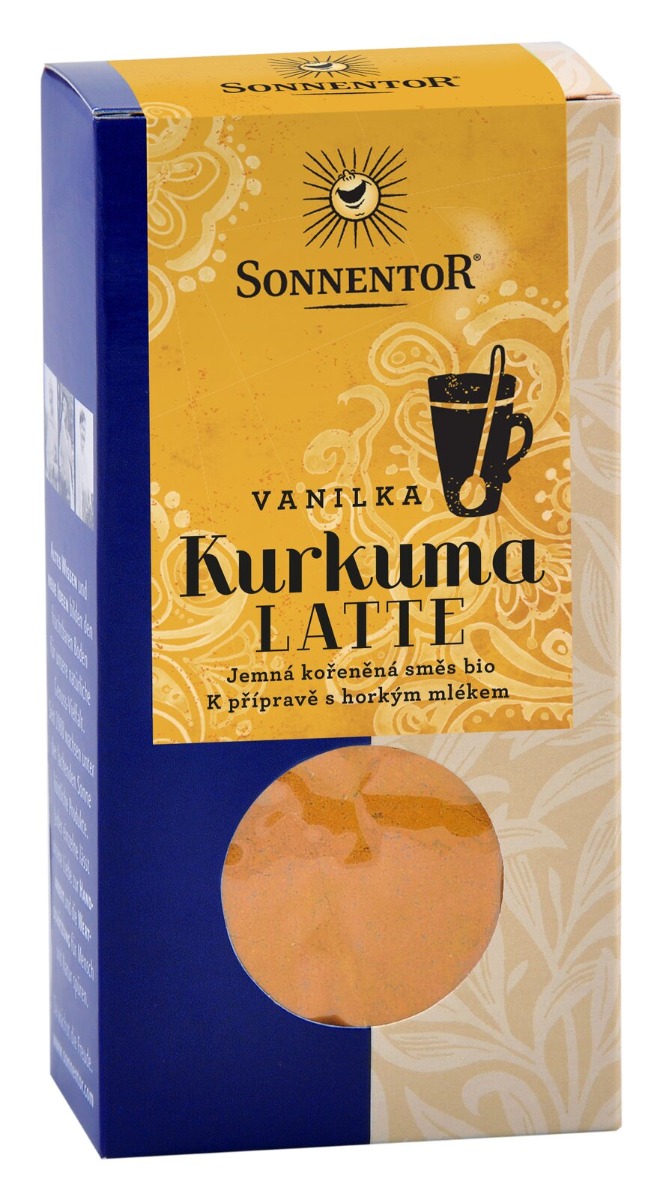 BIO Kurkuma Latte vanilka - Sonnentor  60 g