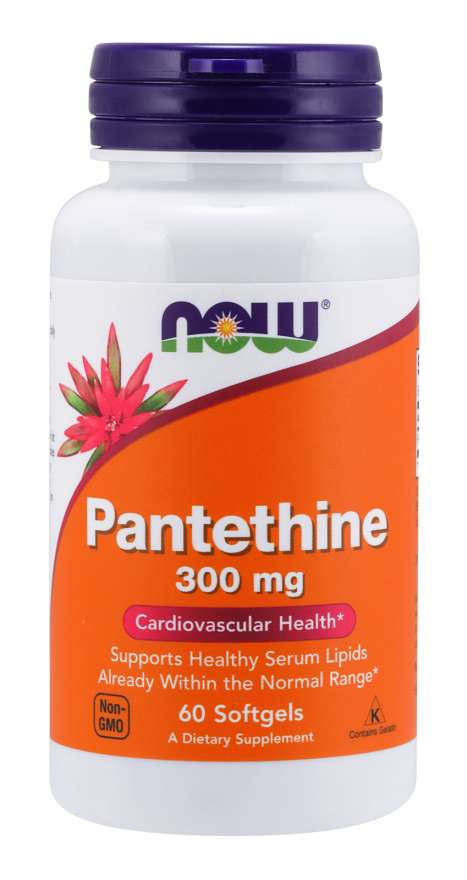 Panthetin 300 mg - NOW Foods  60 kaps.