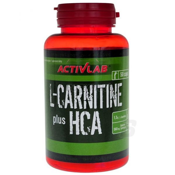 L-Carnitine HCA Plus 50 kaps - ActivLab bez příchuti 50 kaps.