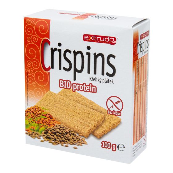 BIO Crispins proteinový chléb - EXTRUDO  100 g