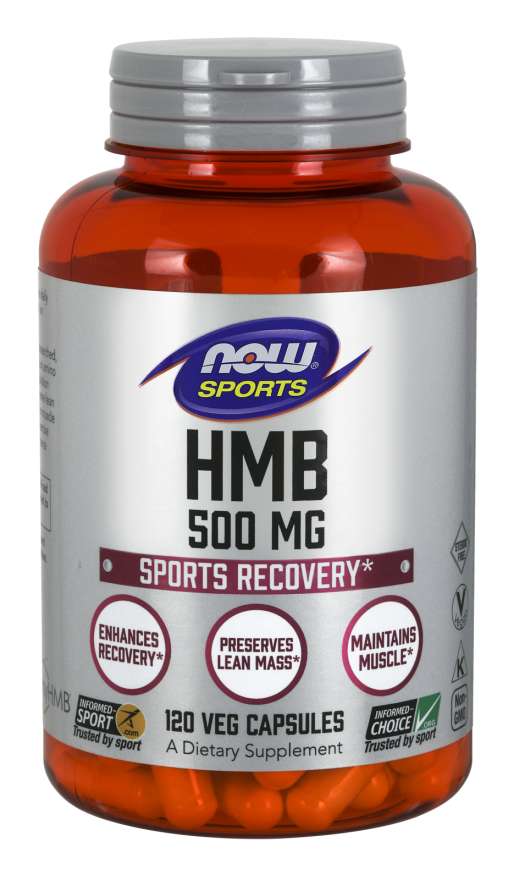 HMB 500 mg - NOW Foods  120 kaps.
