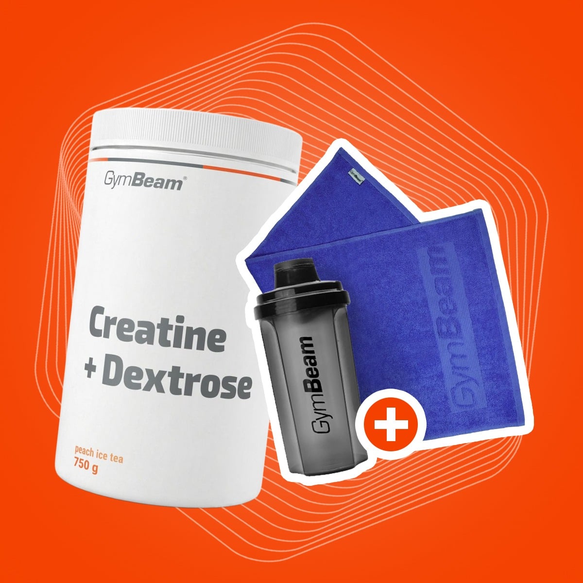 Kreatin + Dextróza - GymBeam + dárky