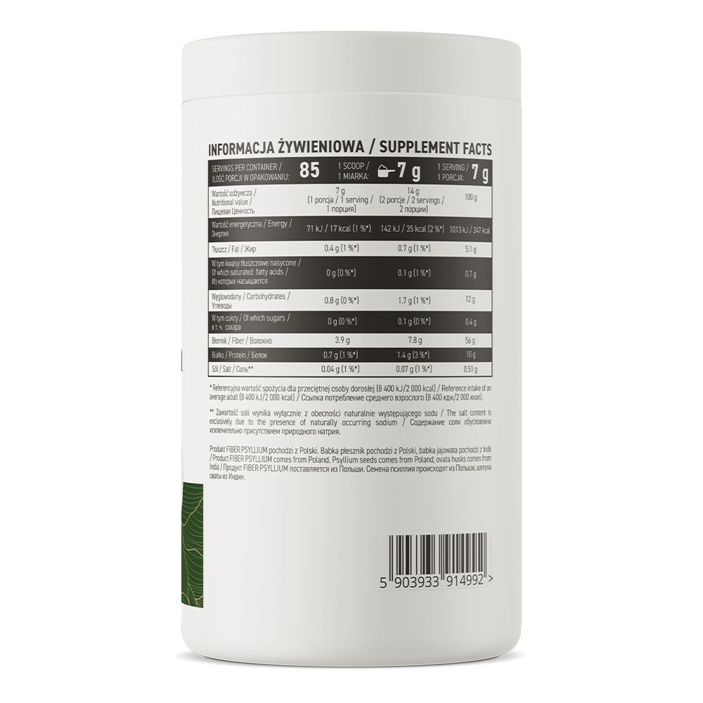 Vláknina Psyllium - OstroVit  600 g