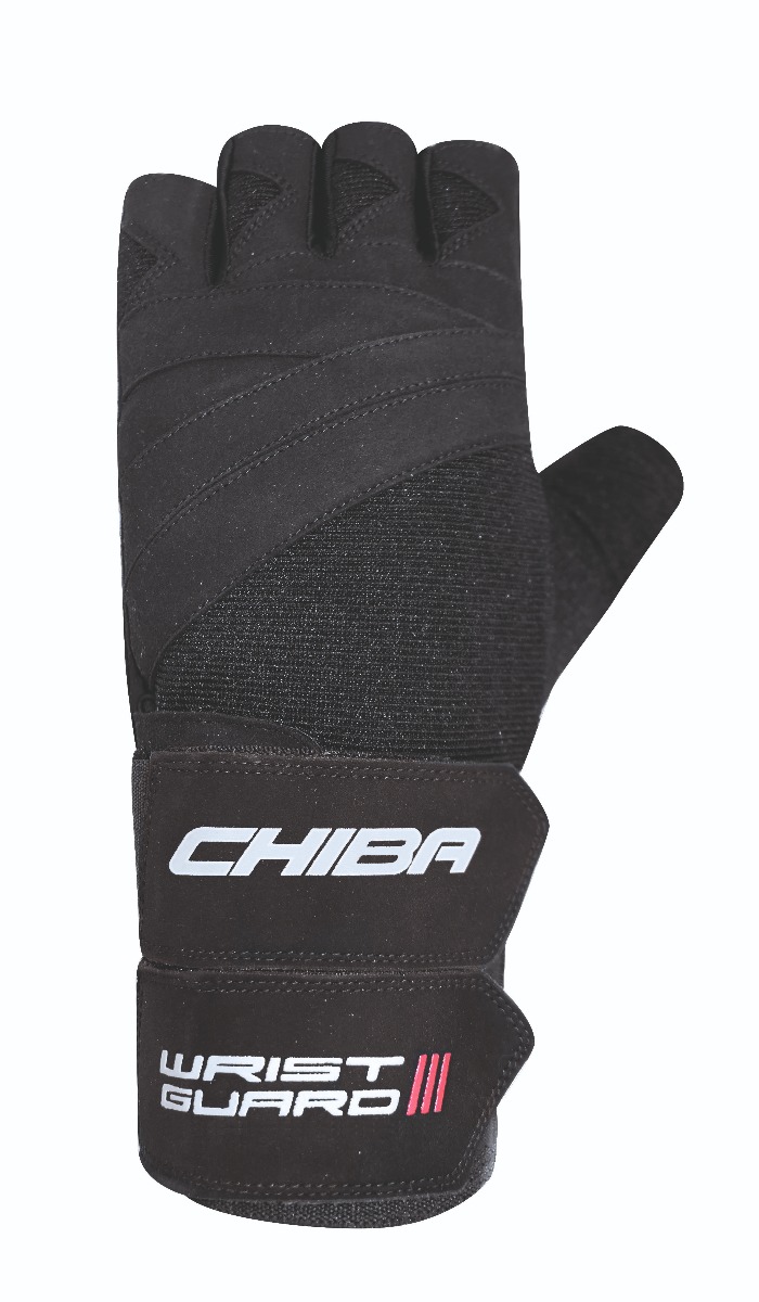 Fitness rukavice Wristguard lV - Chiba černá M