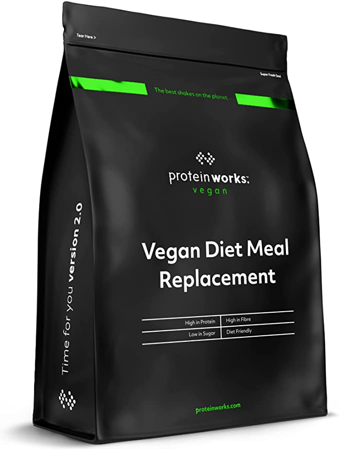 Vegan Diet Meal Replacement - The Protein Works violetvanilkový krém 500 g