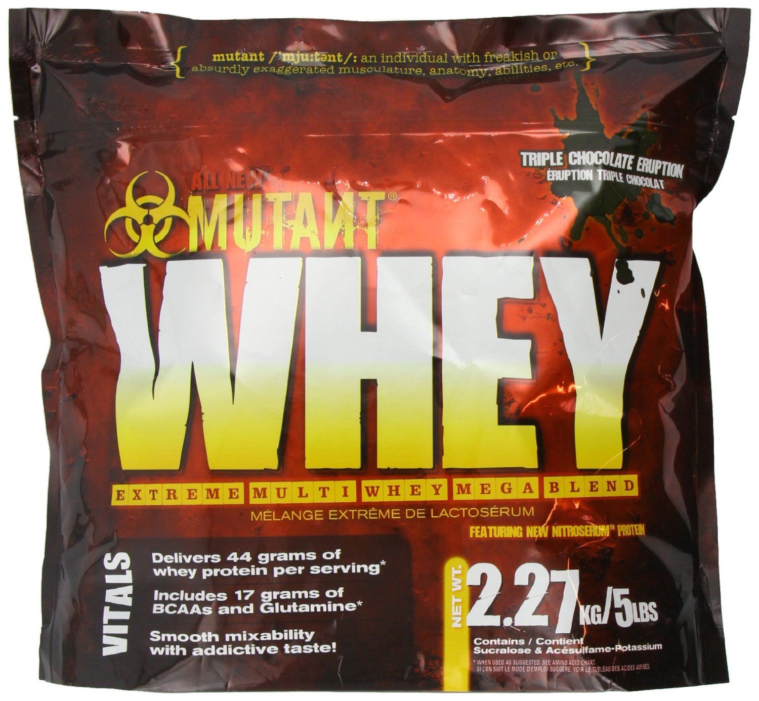 PVL Mutant Whey - Příchuť: Cookies & cream | Hmotnost: 0,908 kg · záber 12