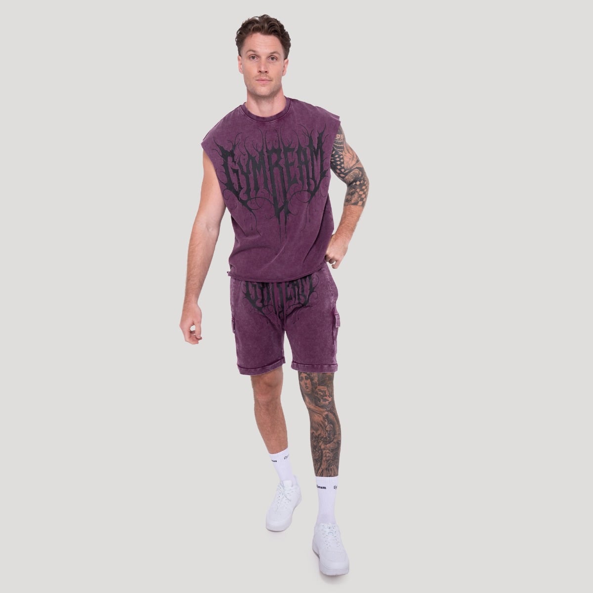 GymBeam Šortky Abyss Raisin (obrázek 3)