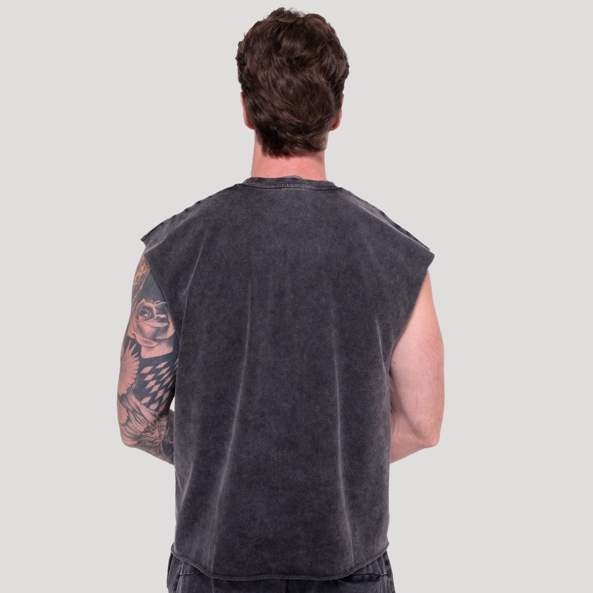Tílko Abyss Charcoal - GymBeam