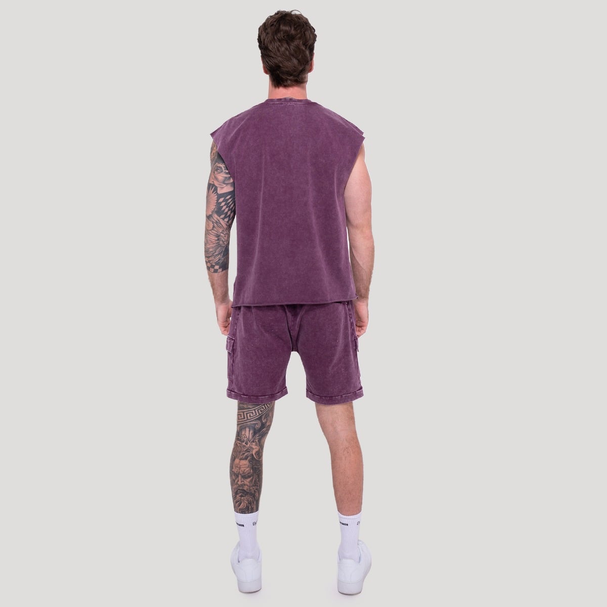GymBeam Tílko Abyss Raisin (obrázek 5)