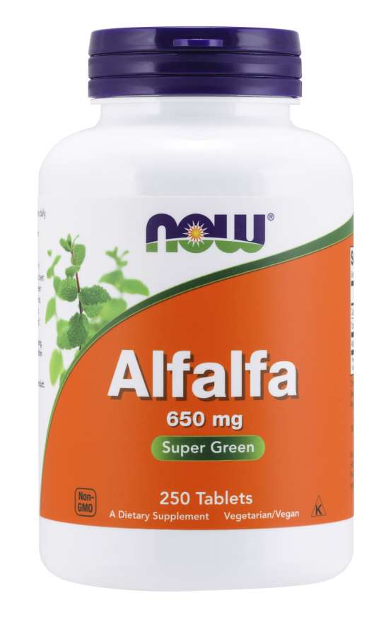 Alfalfa 650 mg - NOW Foods