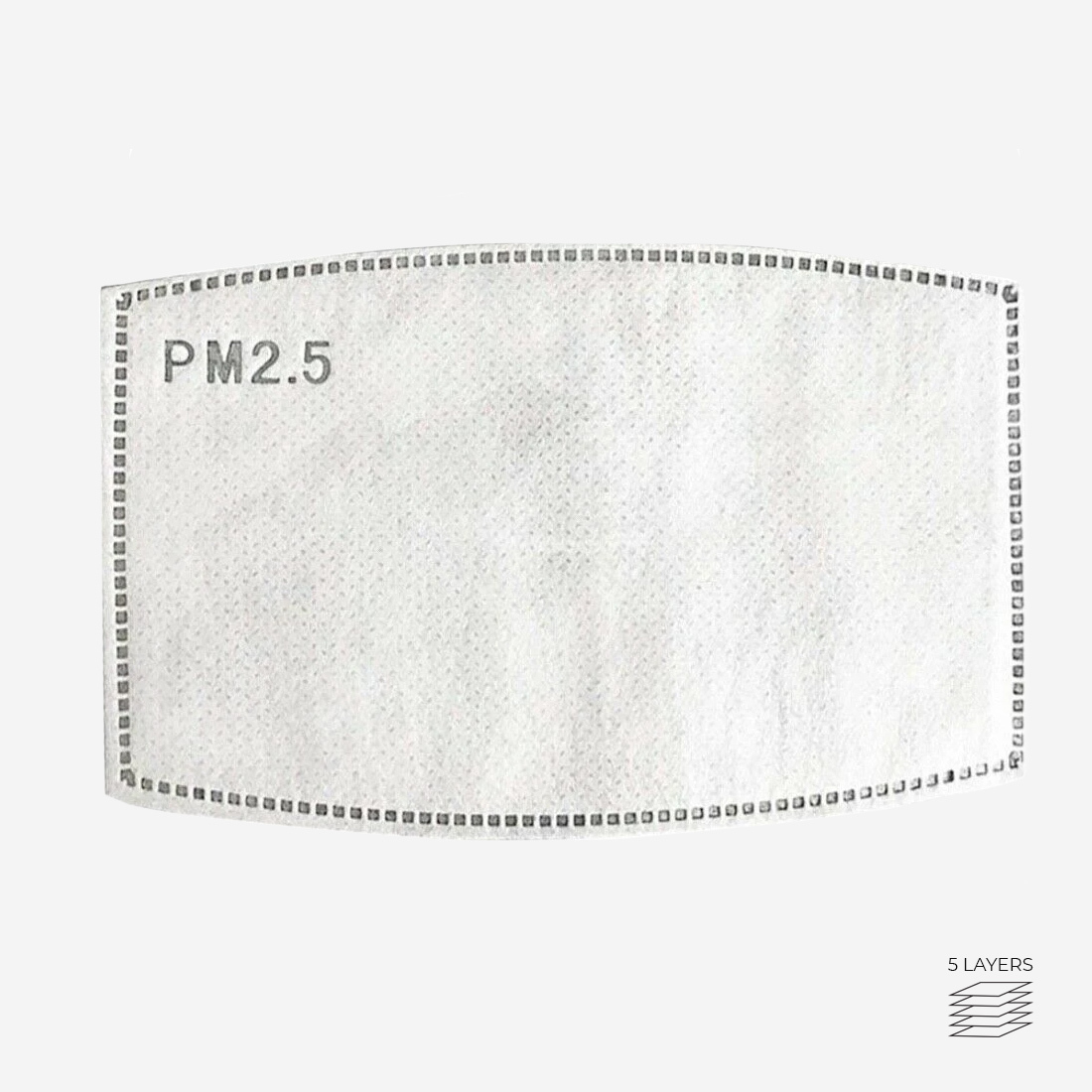 Ochranná rouška ANTI + PM2.5 filtr - GymBeam černá