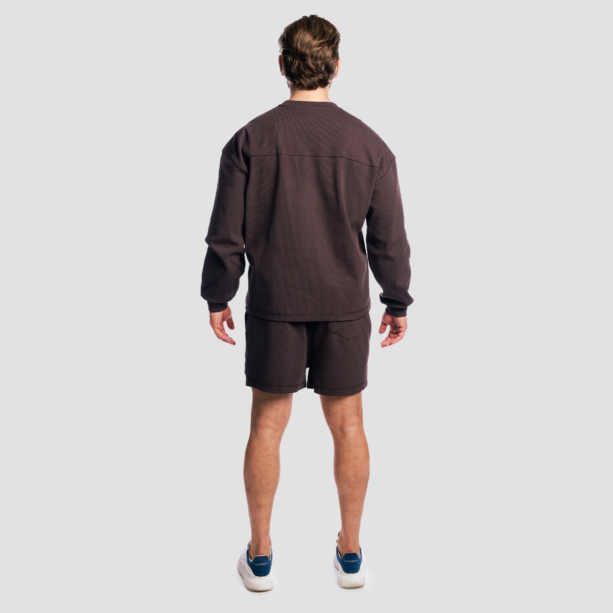 GymBeam Aura Jumper Tee Brown (obrázek 5)