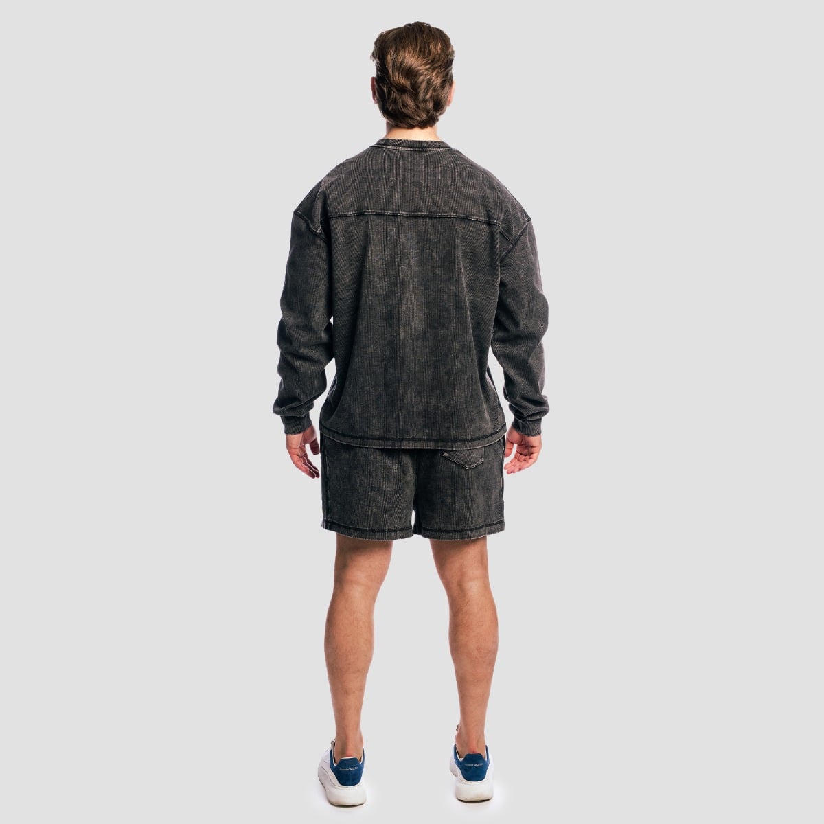 GymBeam Aura Jumper Washed Black (obrázek 6)