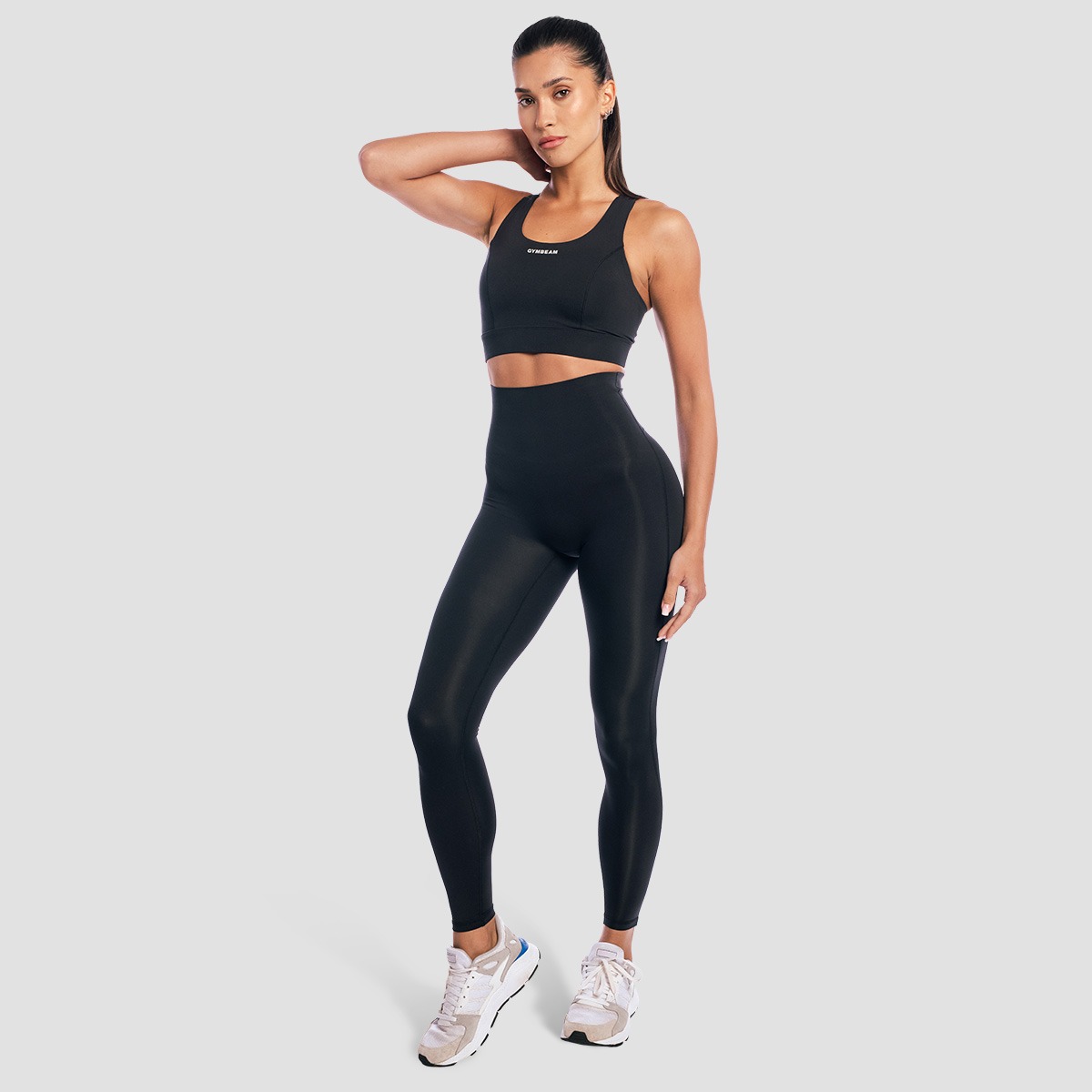 GymBeam Aura Sports Bra Black (obrázek 7)