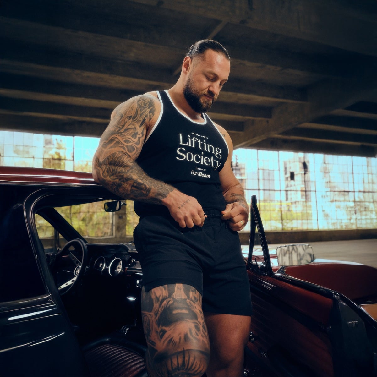 GymBeam Šortky Base Black