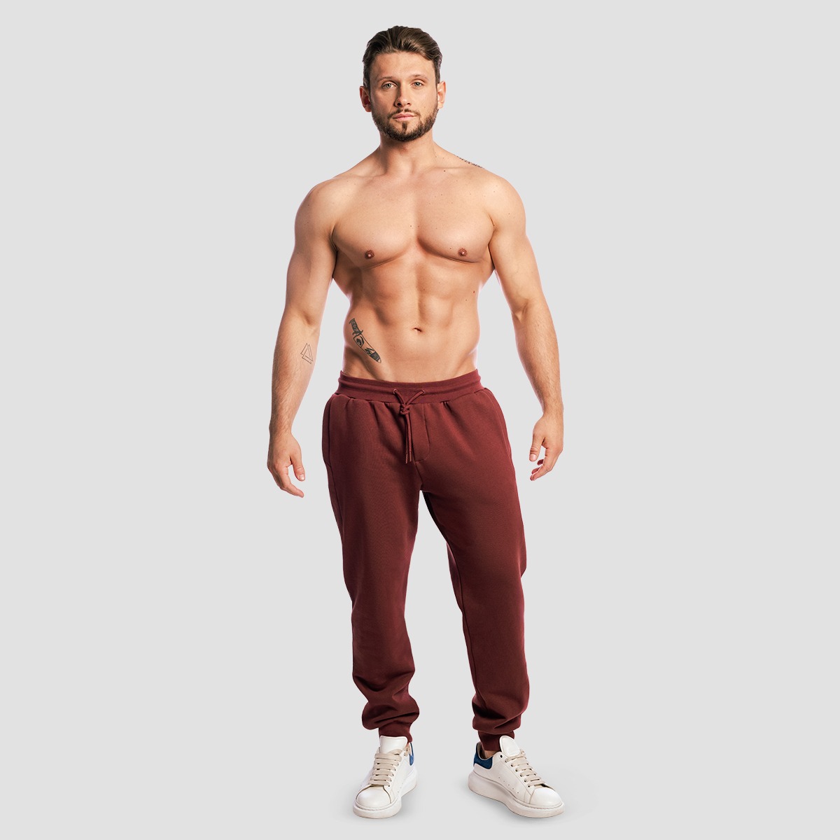 GymBeam Tepláky Base Cherrywood (obrázek 5)