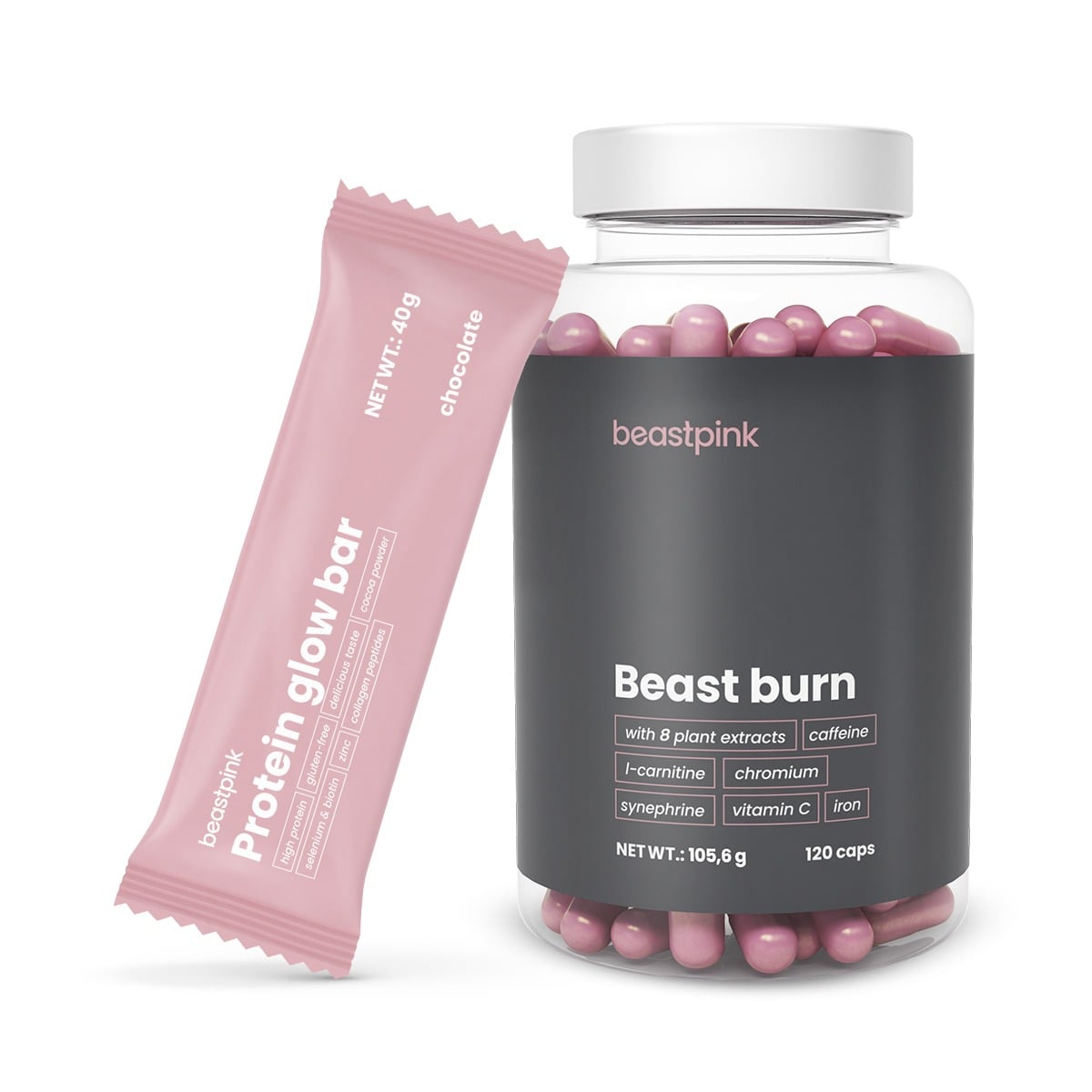 Beast burn - BeastPink + dárek
