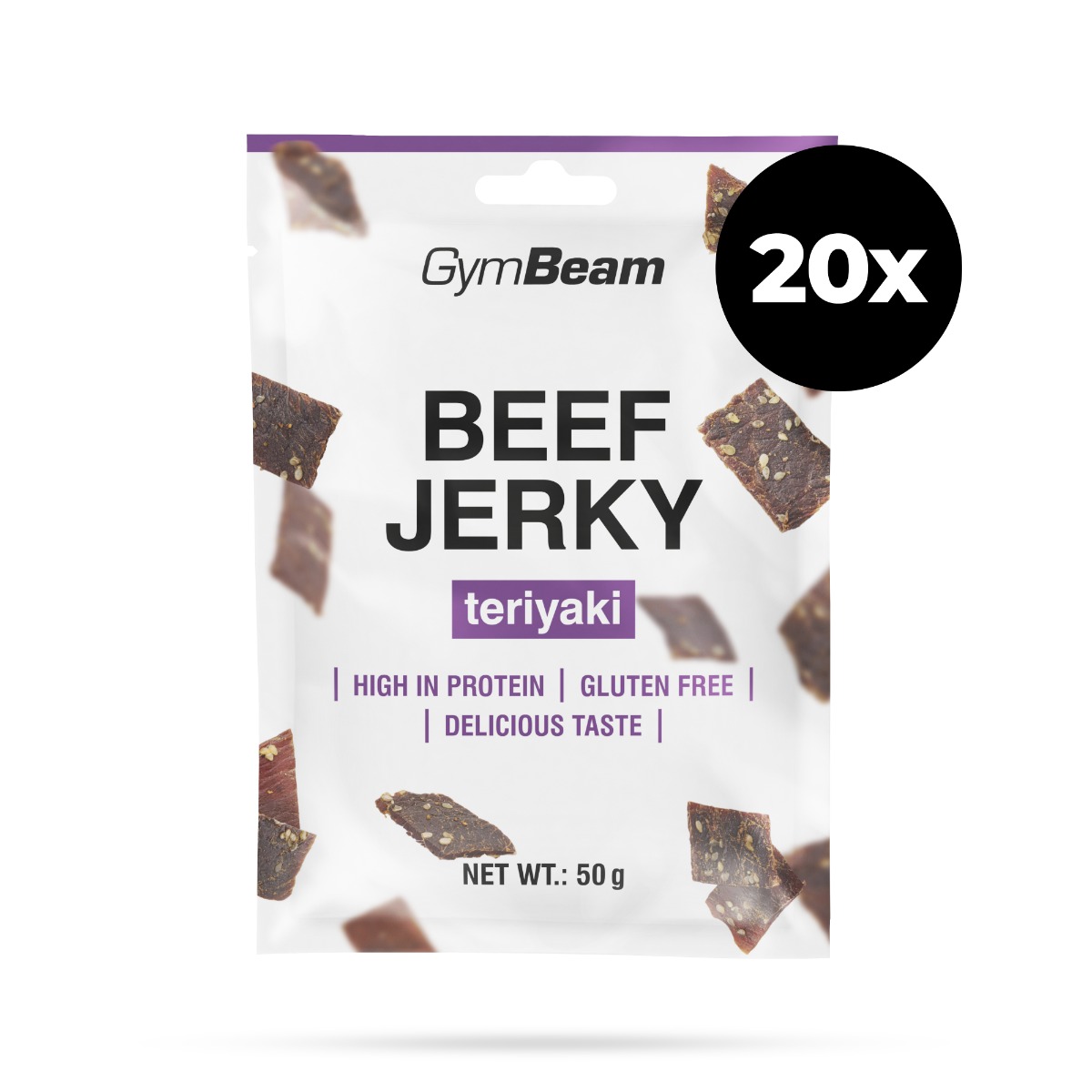 GymBeam Beef Jerky (obrázek 6)