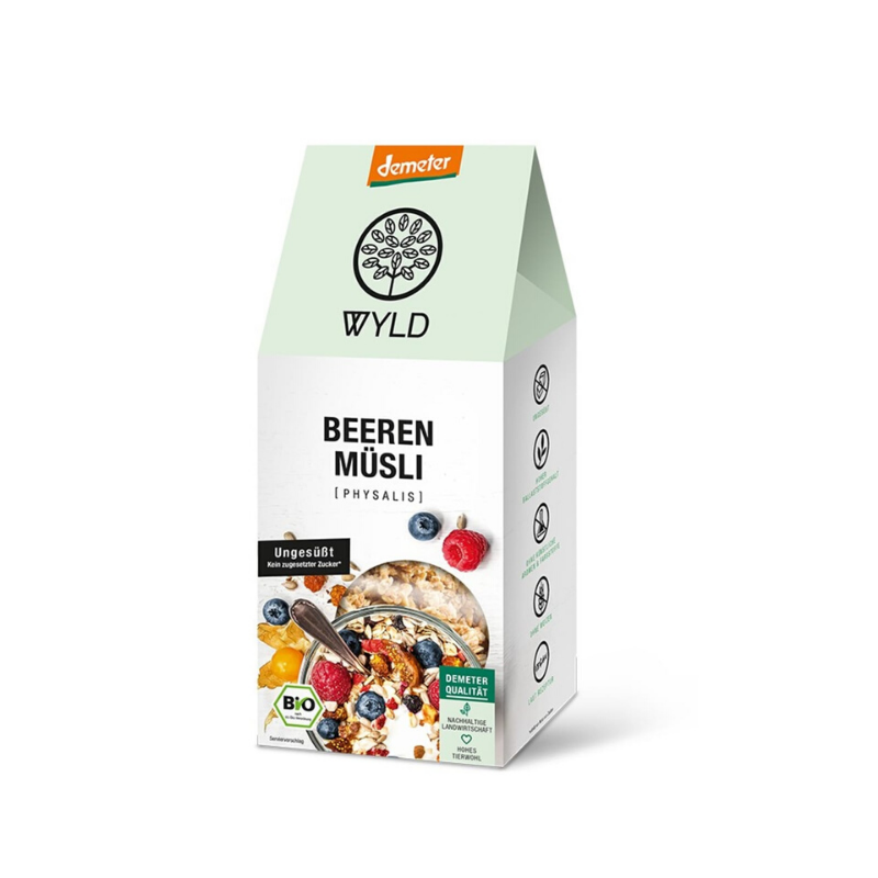 BIO Müsli s bobulovým ovocem - WYLD