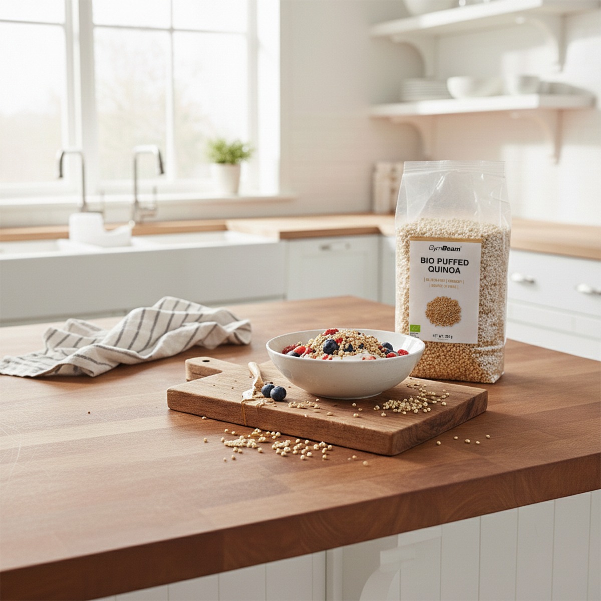 GymBeam BIO Quinoa pufovaná (obrázek 3)