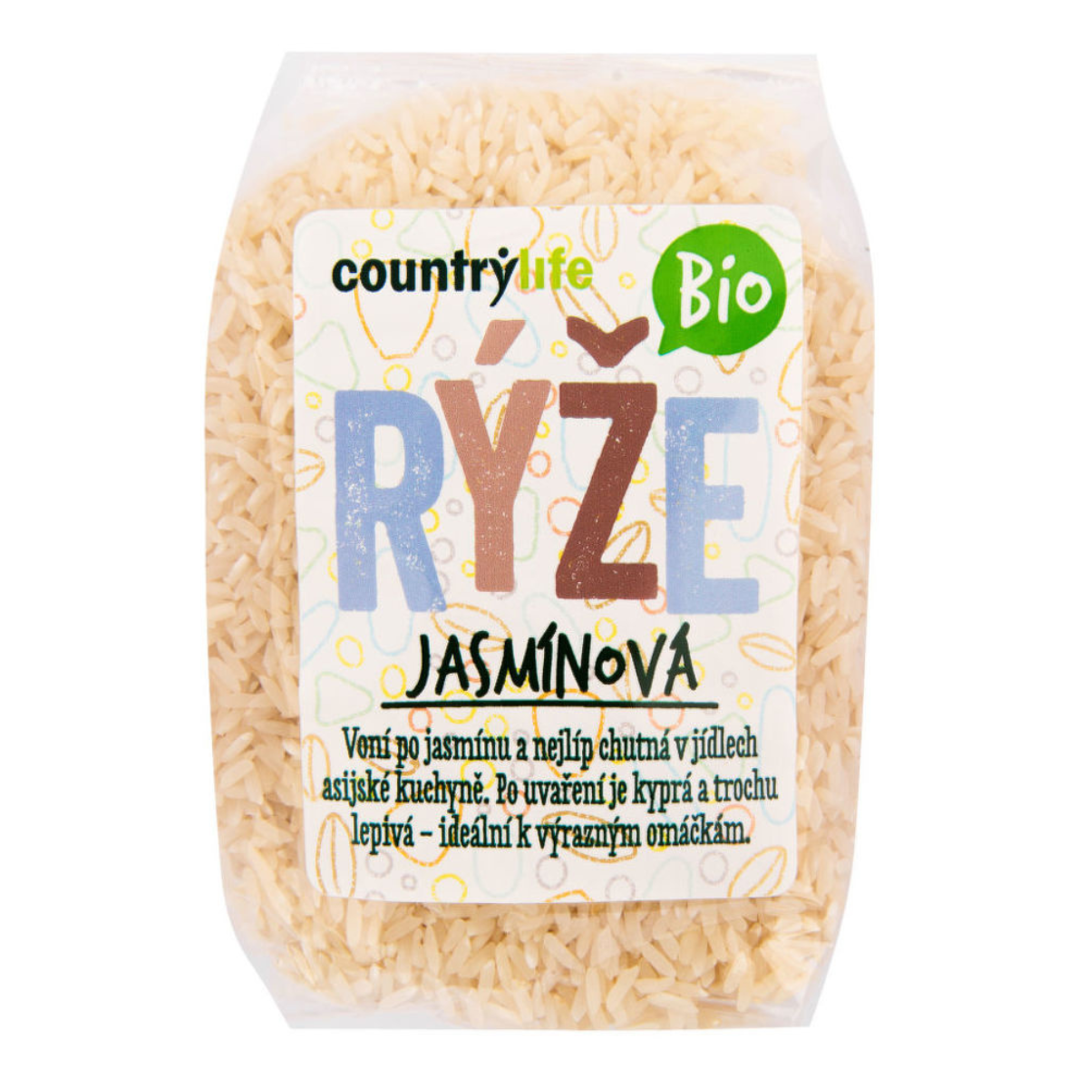 BIO Jasmínová rýže - Country Life  14 x 500 g