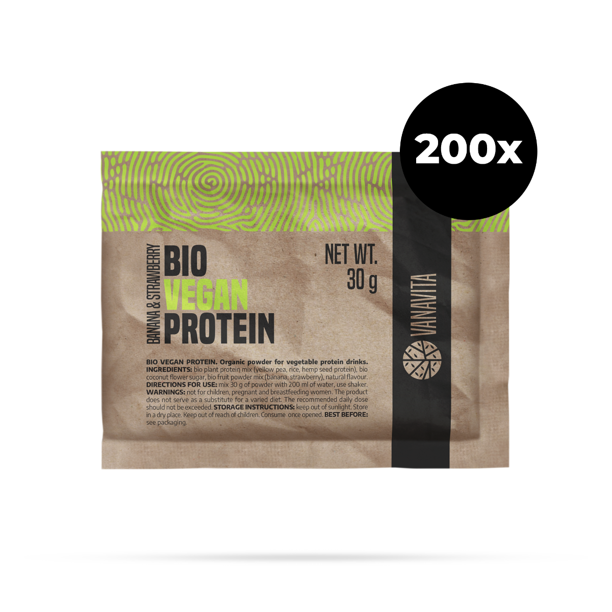 VanaVita Vzorek Bio Vegan Protein