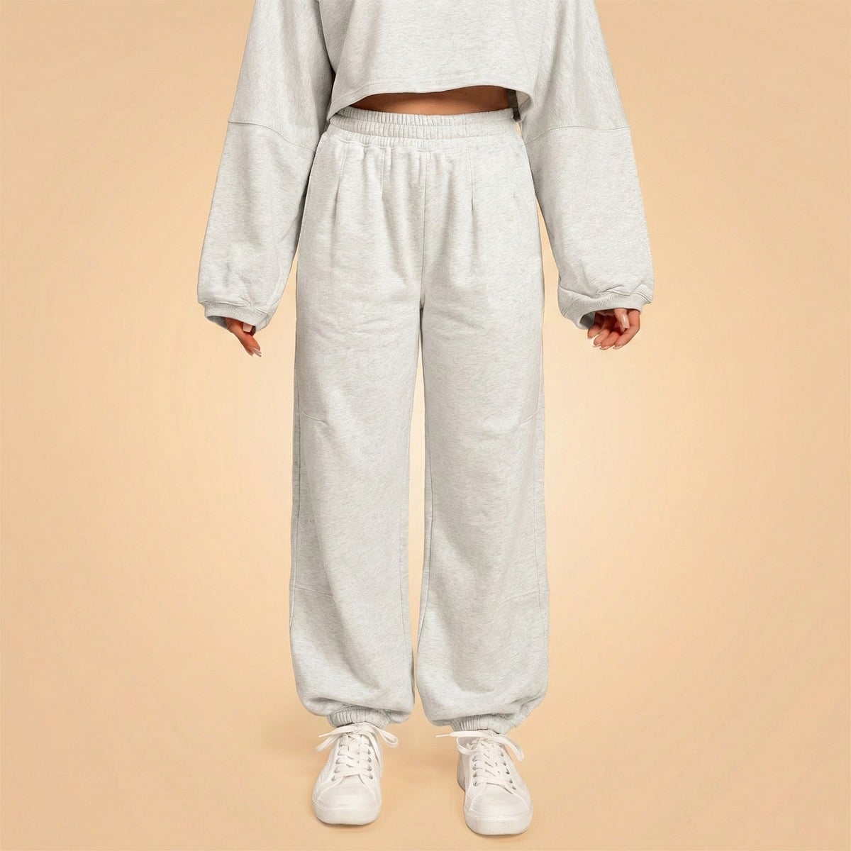 Dámské tepláky Bliss Grey - BeastPink