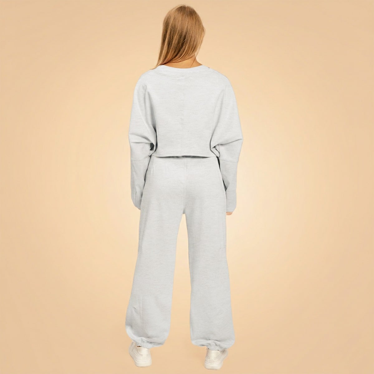 Dámské tepláky Bliss Grey - BeastPink melage grey S