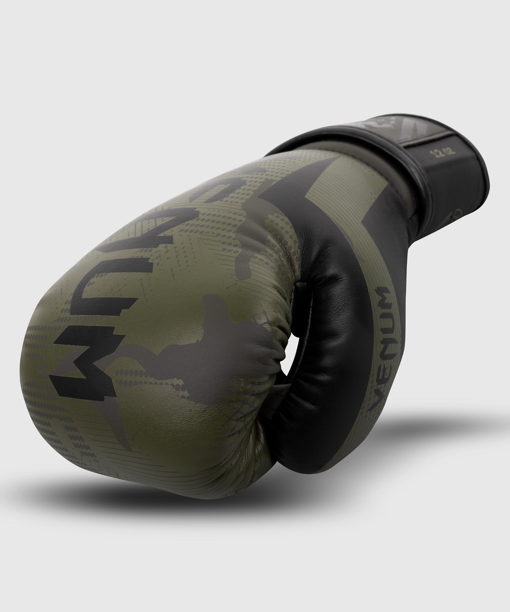 Venum Boxerské rukavice Elite Khaki Camo (obrázek 4)