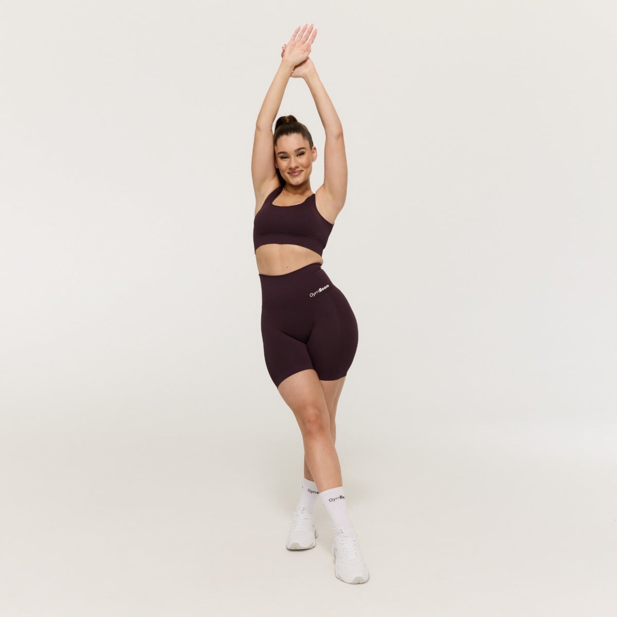 Podprsenka Bralette GymBabe Eclipse - GymBeam fialová L