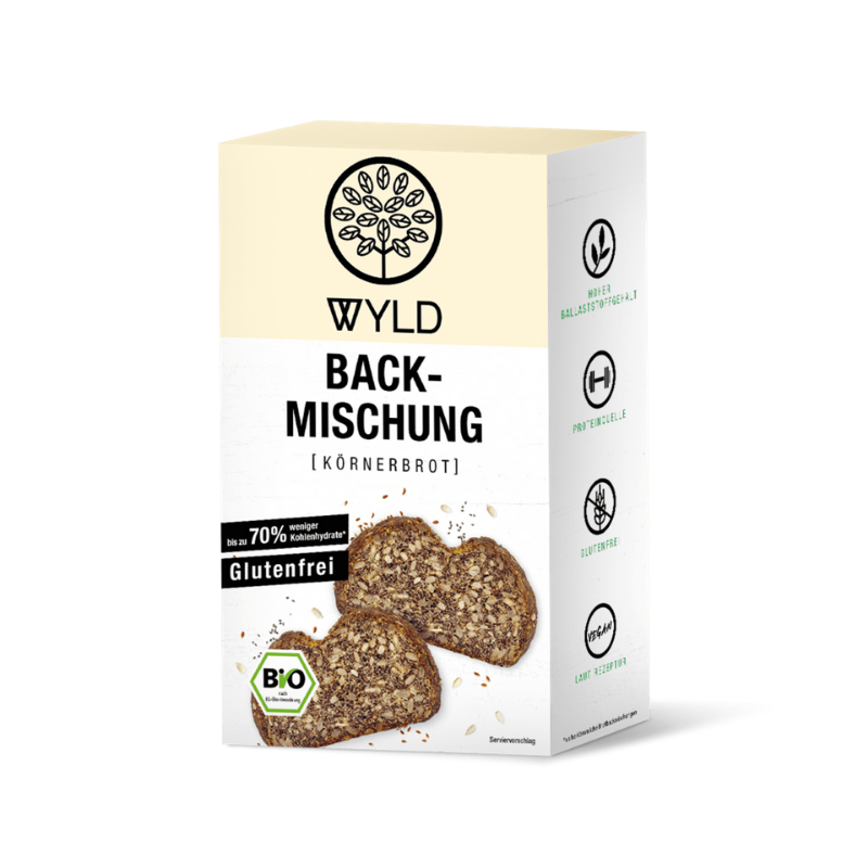 BIO Low Carb směs na pečení chleba Baking Hero - WYLD