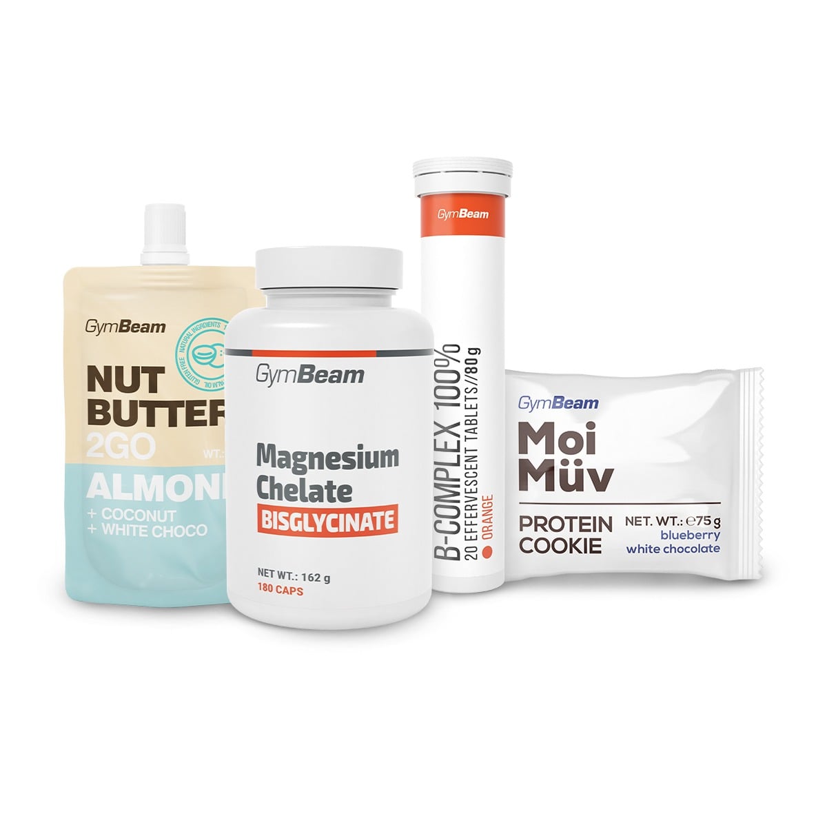 Magnézium chelát (bisglycinát) - GymBeam + dárky