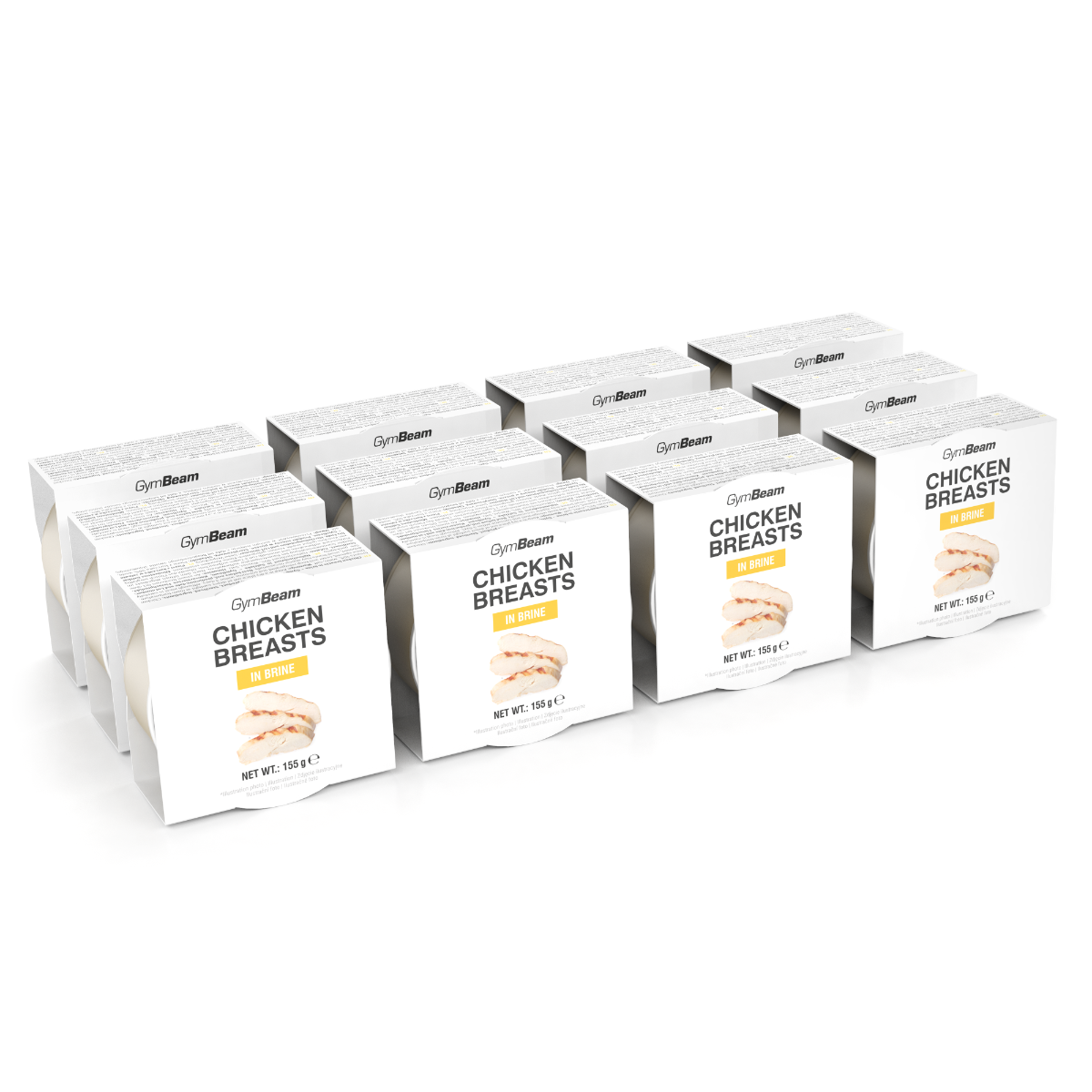 GymBeam Kuřecí prsa ve vlastní šťávě