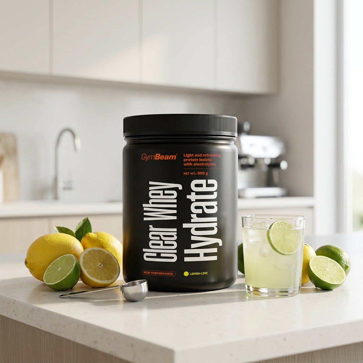 Clear Whey Hydrate - GymBeam citrón limetka