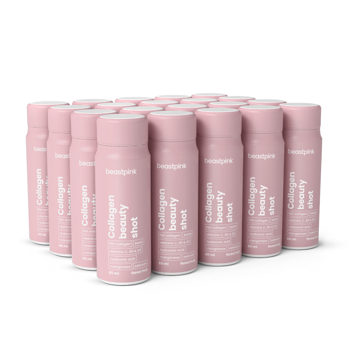 Collagen Beauty Shot - BeastPink ananas