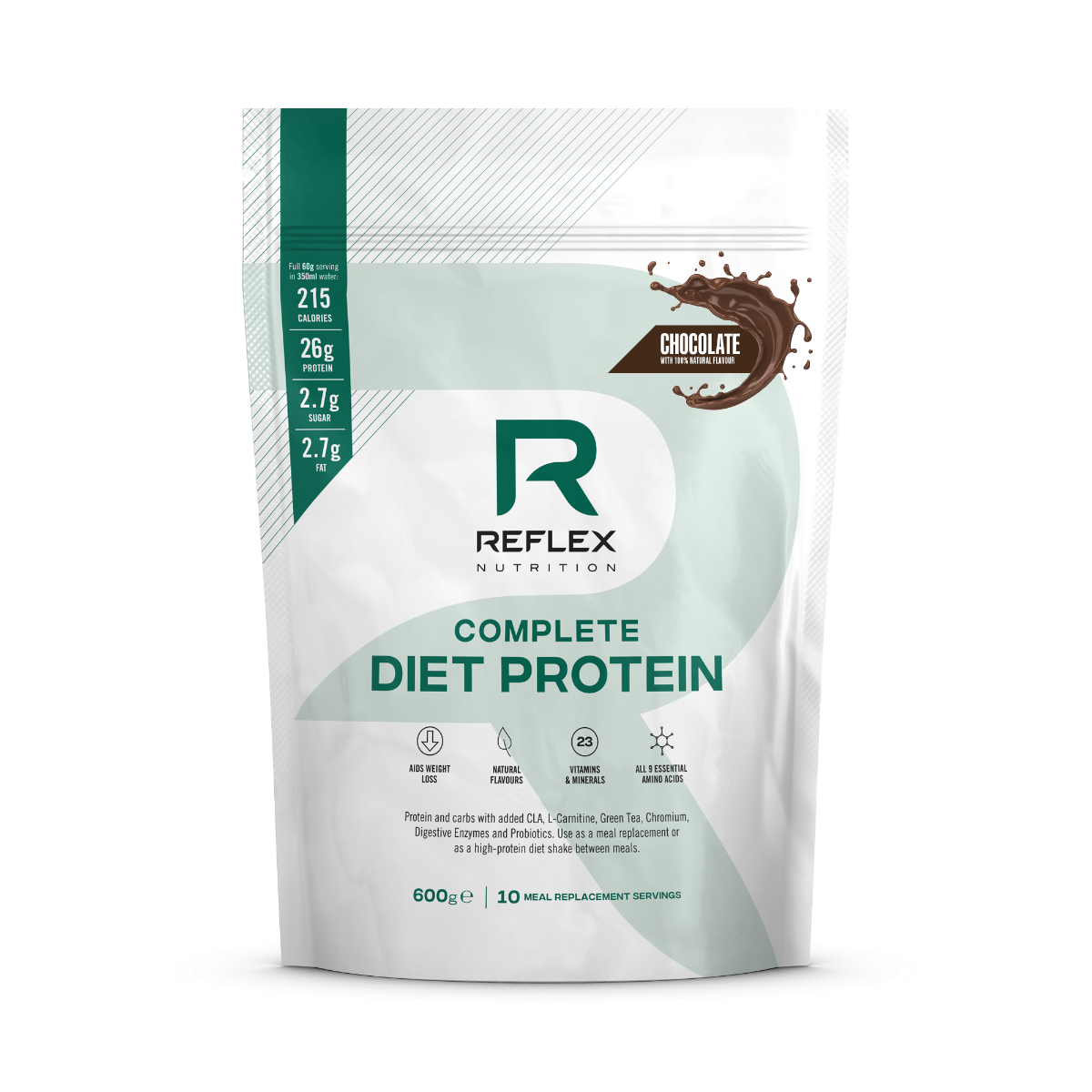 Complete Diet Protein - Reflex Nutrition čokoláda 600 g