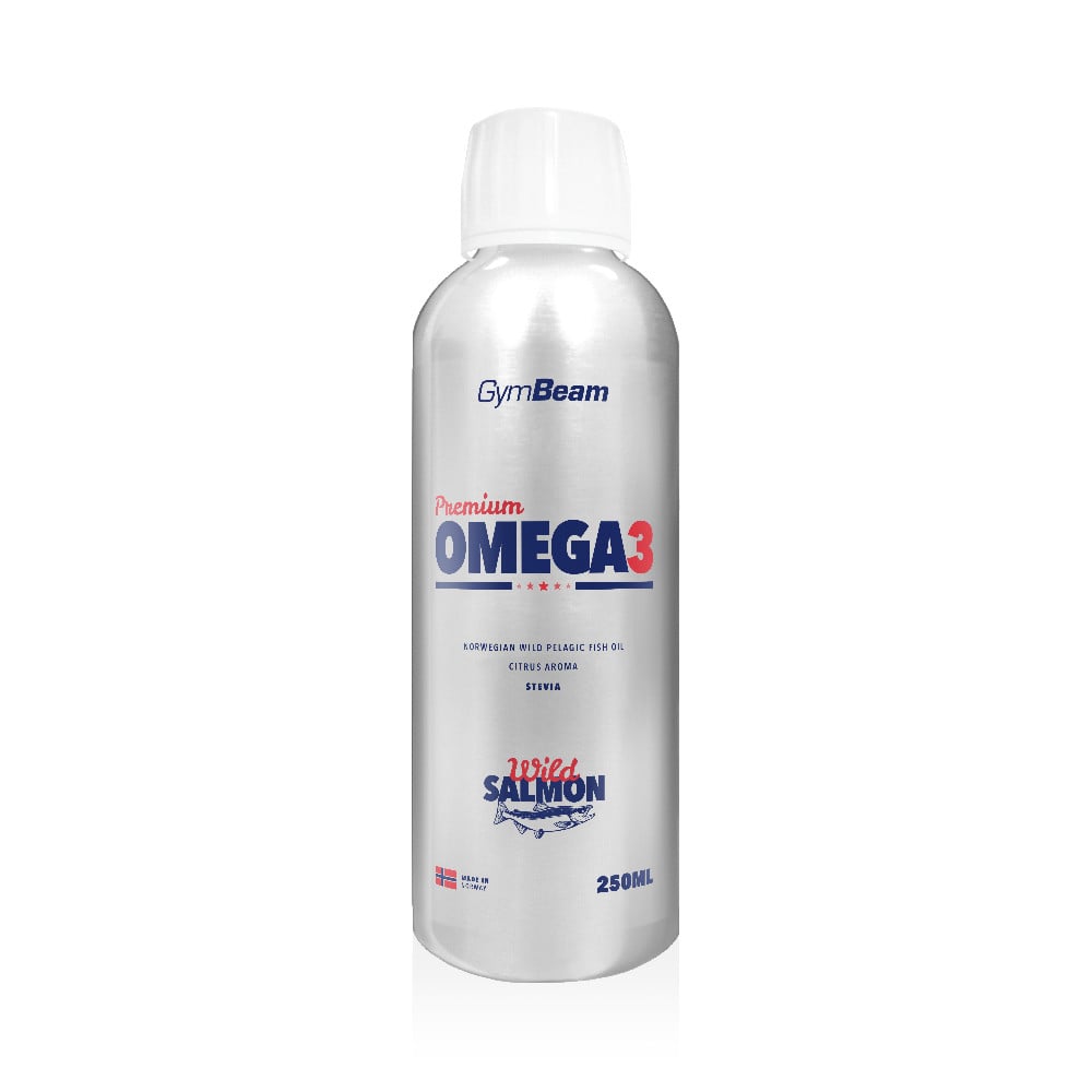 Premium Omega 3 250 ml - GymBeam citrusové ovoce
