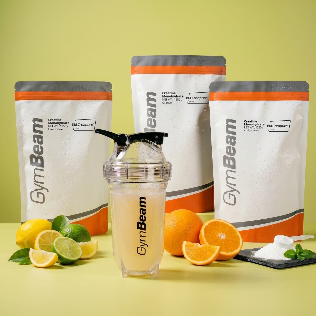 Mikronizovaný kreatin monohydrát (100% Creapure®) - GymBeam bez příchuti