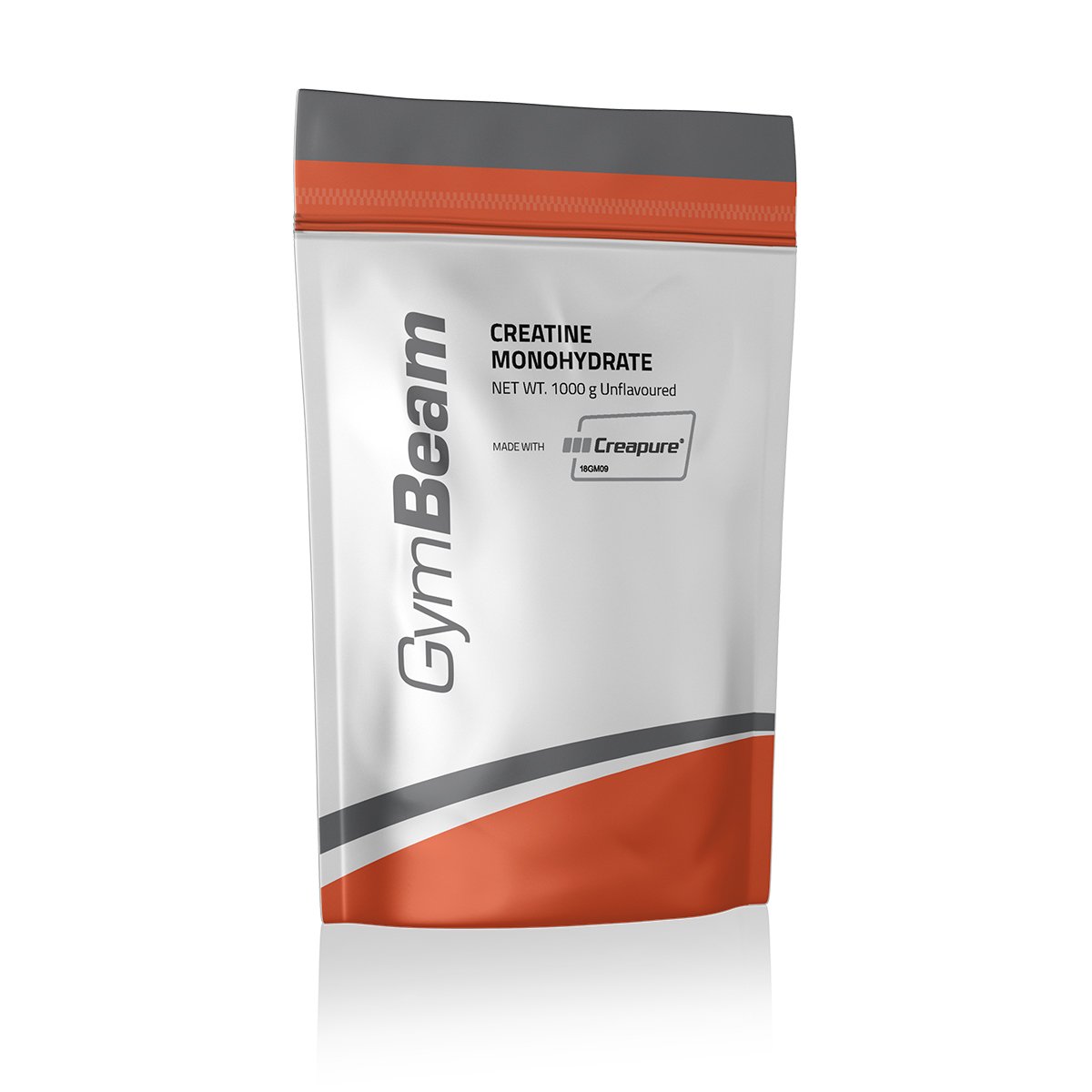 Mikronizovaný kreatin monohydrát (100% Creapure®) - GymBeam pomeranč 500 g