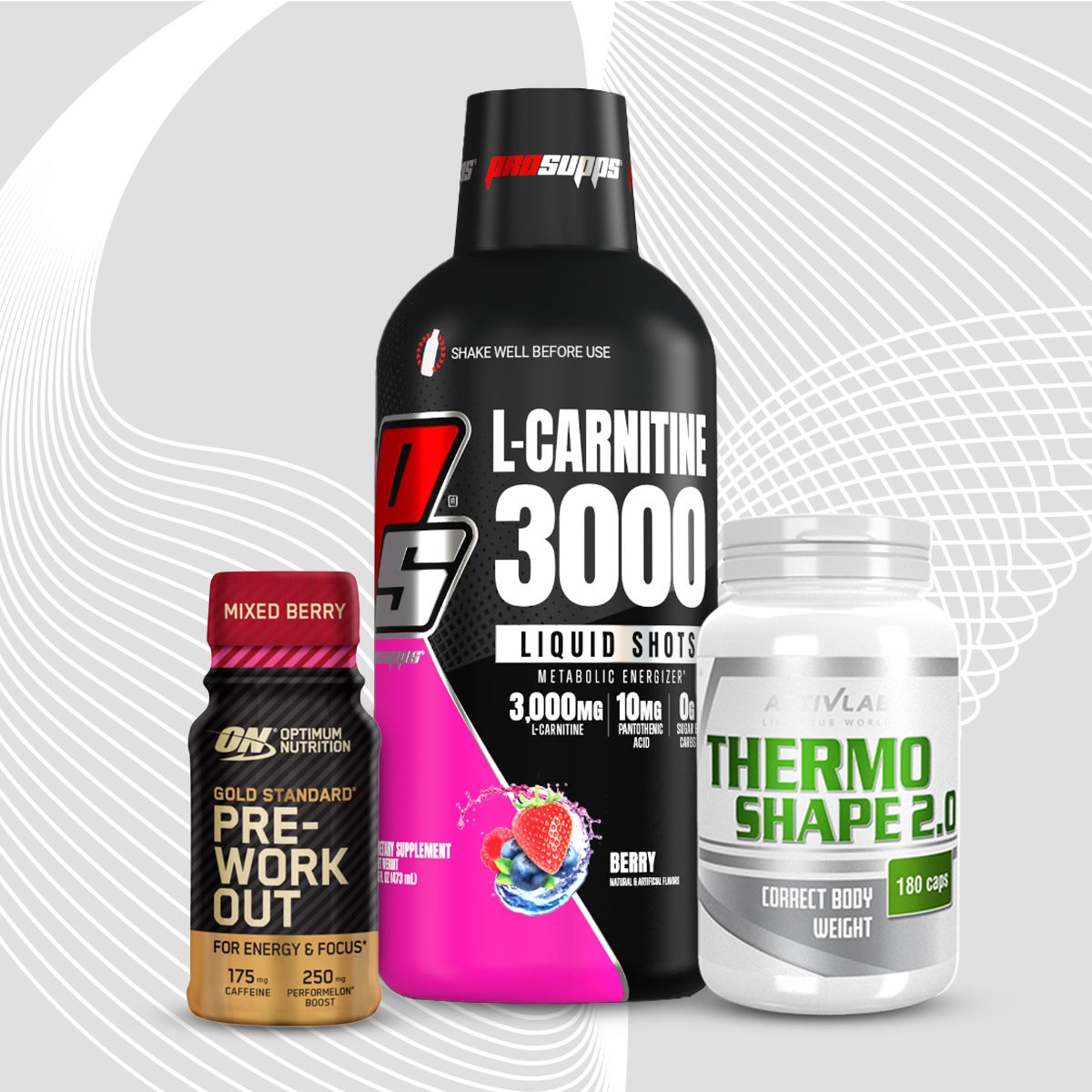 vanish l carnitine 3000 Vanish® L-Carnitine Liquid Shots - ProSupps