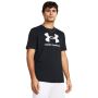 Triko Sportstyle Logo Update SS Black - Under Armour L