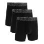 Men‘s boxers M Cotton 6in 3pack Black - Under Armour M