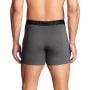 Pánské boxerky Perf Cotton 6in 3Pack Grey - Under Armour S