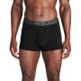 Pánské boxerky Perf Cotton 3in 3Pack Black - Under Armour XL