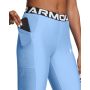 Dámské legíny HeatGear Rib Legging Blue - Under Armour S