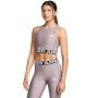 Dámský top HeatGear Rib Tank Grey - Under Armour M