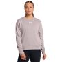 Dámská mikina Rival Terry Crew Grey - Under Armour L