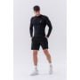Pánské tričko Long-Sleeve Active Black - NEBBIA XXL